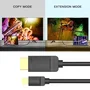 Vention Cable conversor Mini DisplayPort macho a DisplayPort macho 2m Negro